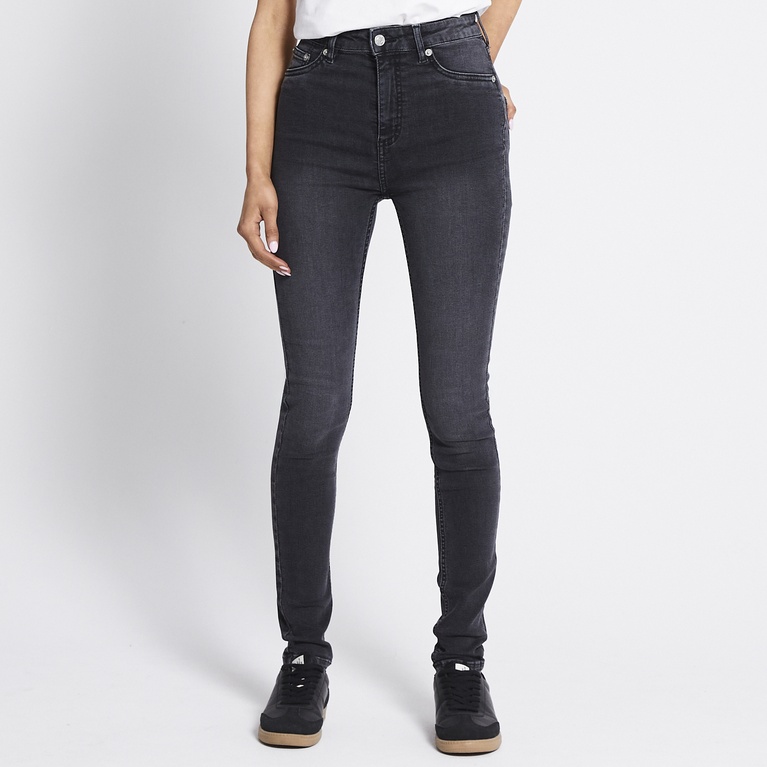 High waist skinny jeans "Snake"